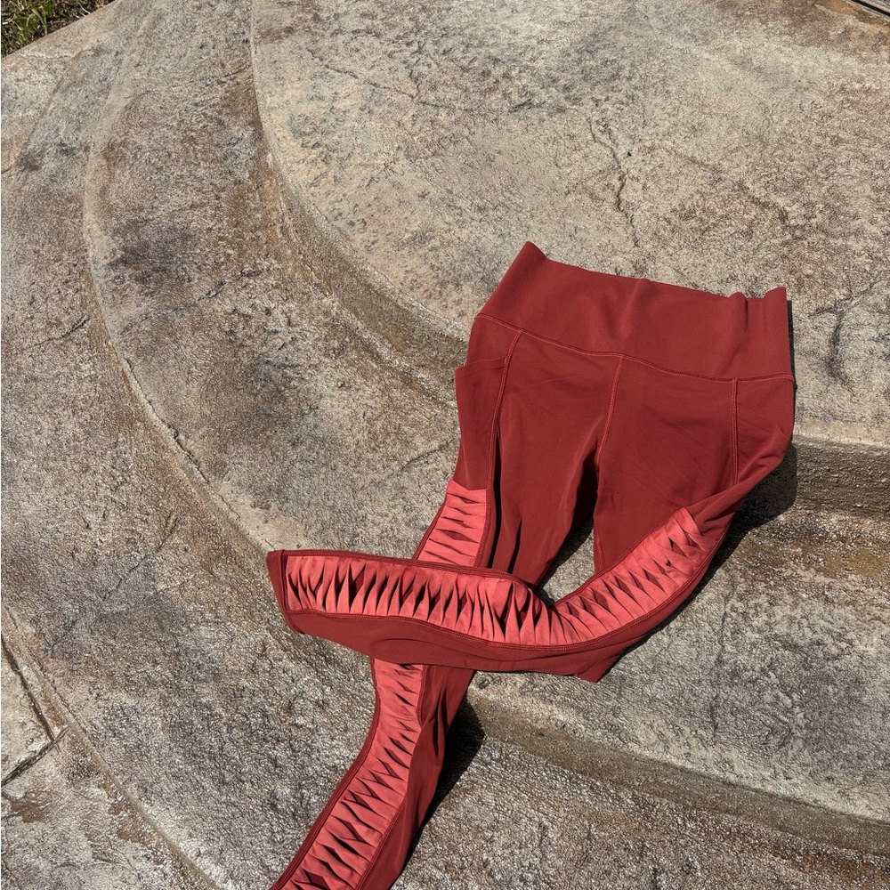 Athleta Rust Leggings